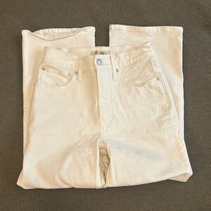 Madewell The Perfect Vintage Wide- Leg Crop Jean